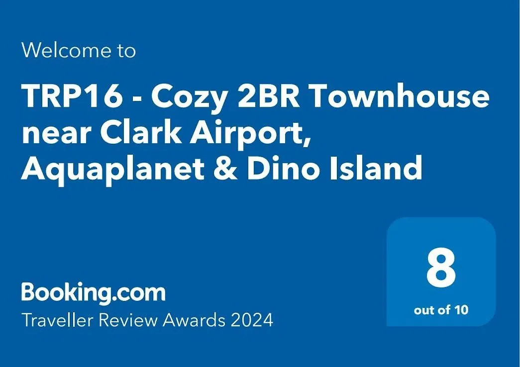 安吉利斯Trp16 - Cozy 2Br Townhouse Near Clark Airport, Aquaplanet & Dino Island公寓 安吉利斯